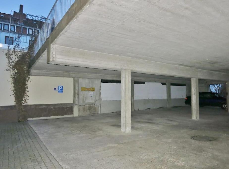 Modernes 1 Zimmer Luxusappartement Kleiner Roland Mit Parkplatz Und Balkon In Bremen Naehe Zentrum BRE Exterior foto